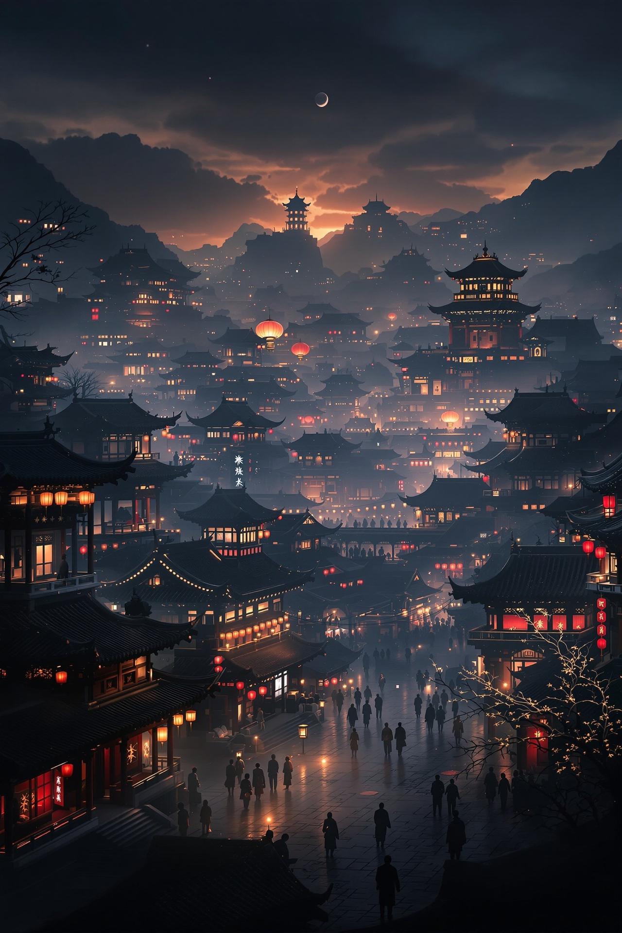 神马影视午夜作品 - 古城秘案 - 主视觉海报